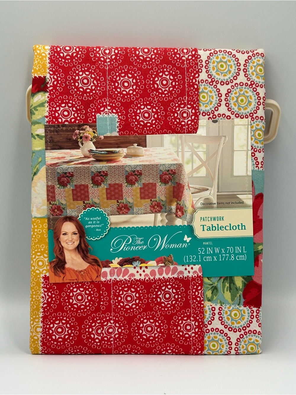 Beautiful Pioneer Woman Fabric Patch Table Cloth New
